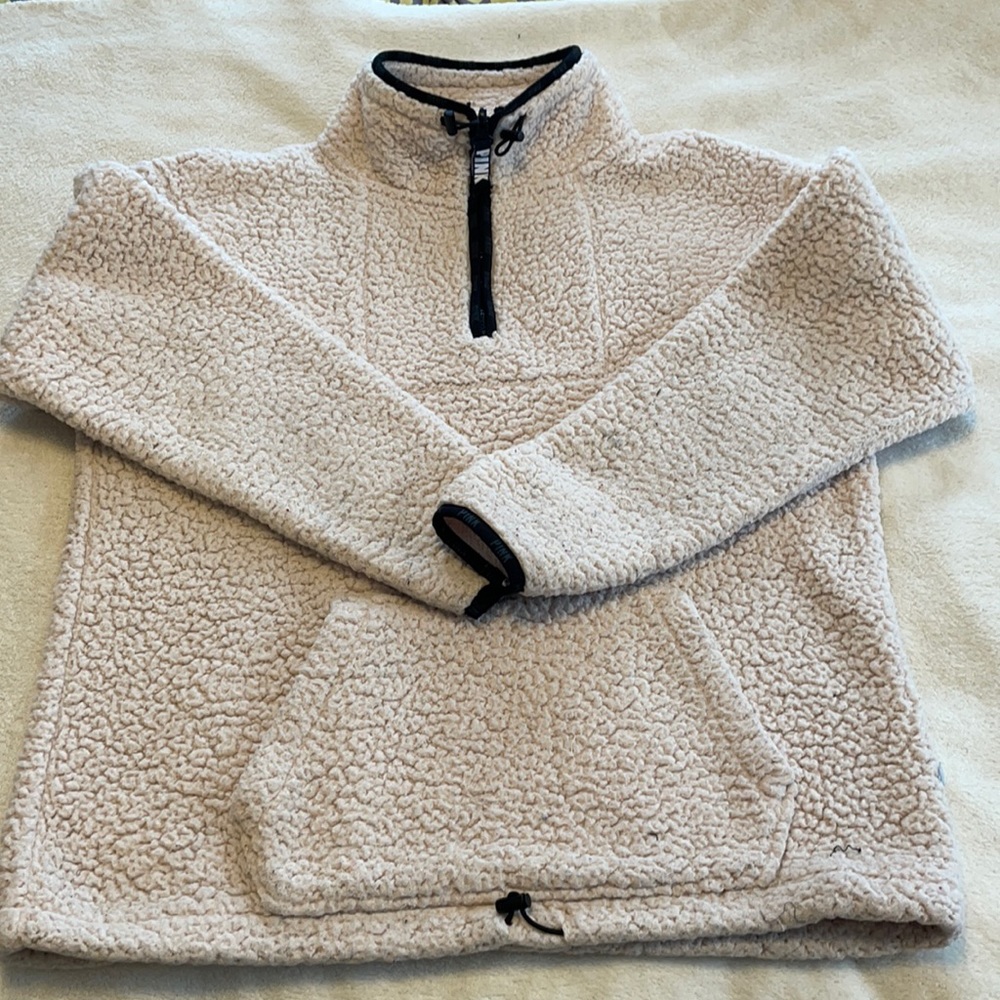 Victoria’s Secret Pink 1/4 zip fleece